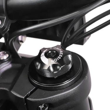 Adjustable front suspension fork